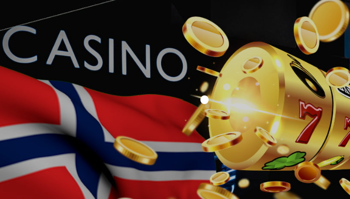 Laptop and smartphone showing Norwegian online casino Ribitup.com with roulette, slots, and 2025 bonus offers